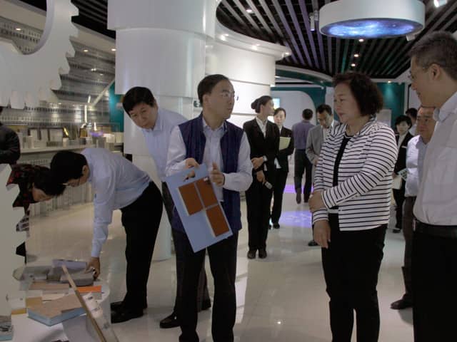 济宁市政协副主席倪丽君莅临世界杯信誉买球机械调研指导工作