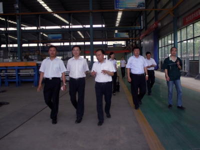 济宁市住建局领导及太白湖区领导一行莅临世界杯信誉买球指导工作