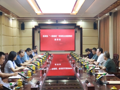 兖州区界别同心汇调研组莅临世界杯信誉买球集团开展“一排底线”专项民主监督调研